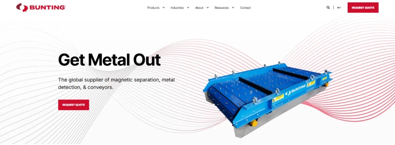 #1. Bunting Magnetics #1. Bunting Magnetics